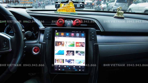 Màn hình DVD Android Tesla Honda Civic 2012 - 2016